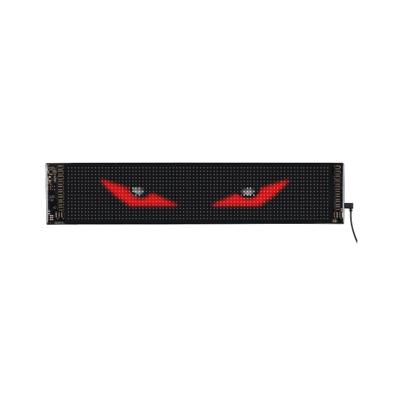 ALL RIDE Flexibel LED Displaypaneel USB β Programmeerbaar RGB LED Bord 590x120mm - Image 2