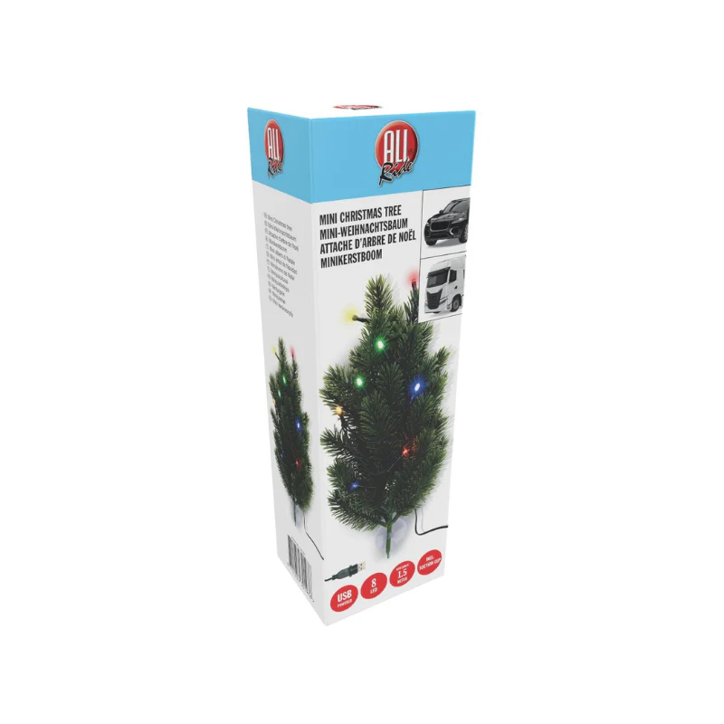 Mini Kerstboom USB met Verlichting – Kerstboom voor Vrachtwagen Cabine - Image 3