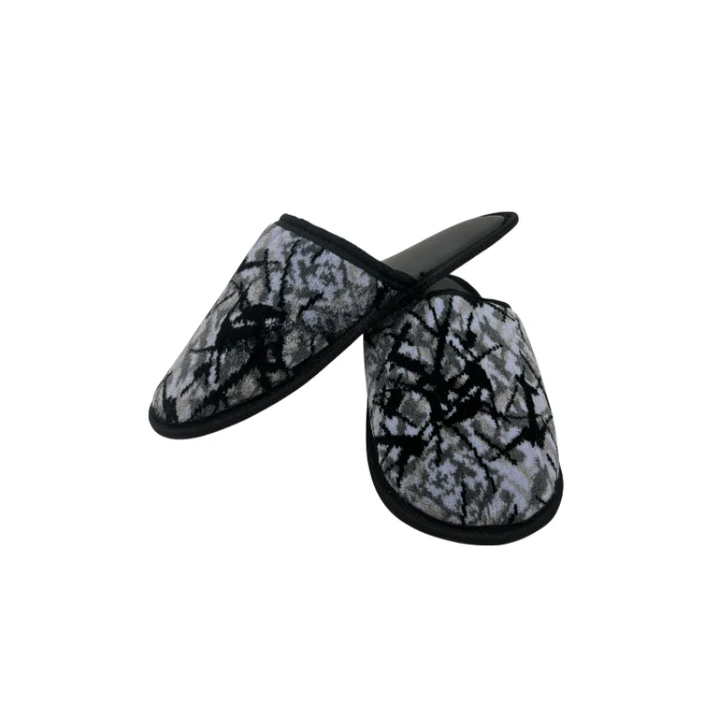 Deense Pluche Pantoffels Grijs – Trucker Slippers Verschillende Maten