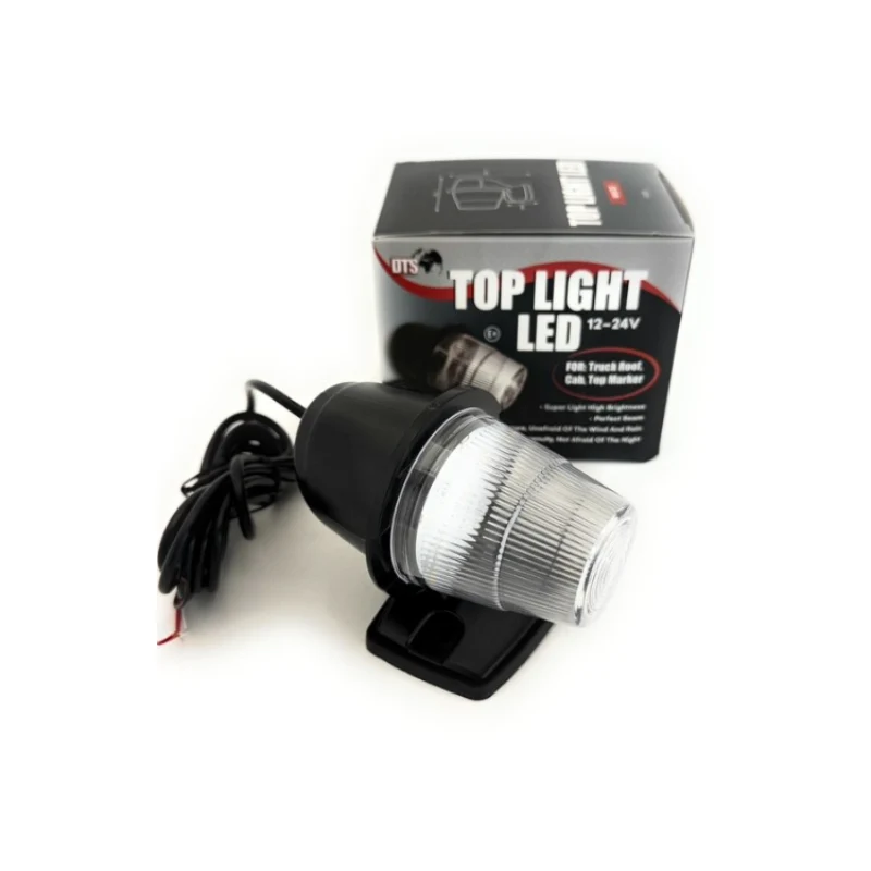 LED Toplight Wit Glas Dual Color 10–32V – Marker Verlichting Amber/Wit - Image 3