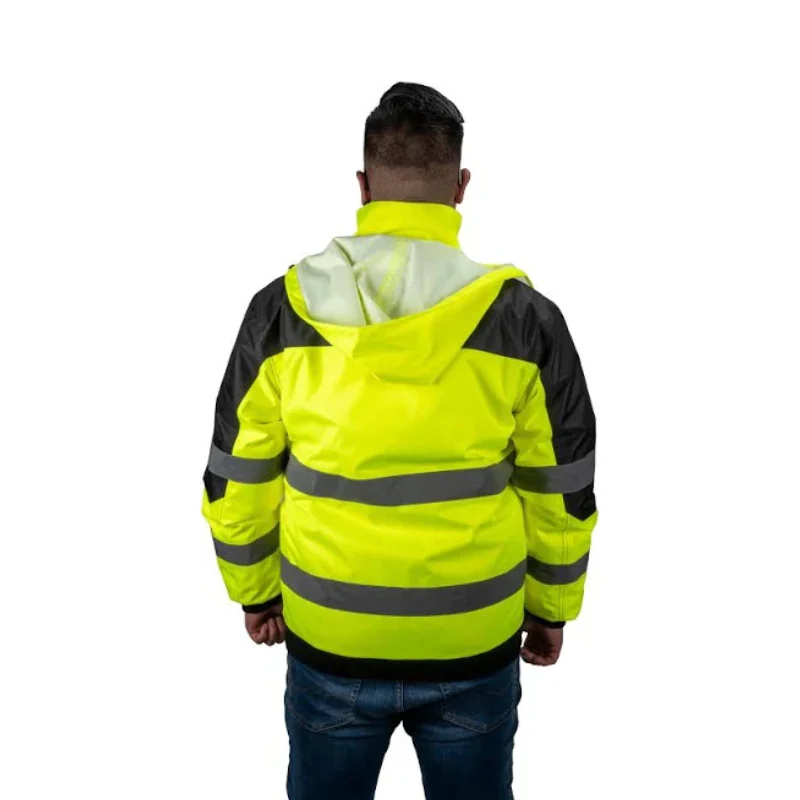 Dunlop Veiligheidsjas – Reflecterende Werkjas voor Truckers | Verkrijgbaar in Meerdere Maten - Image 3