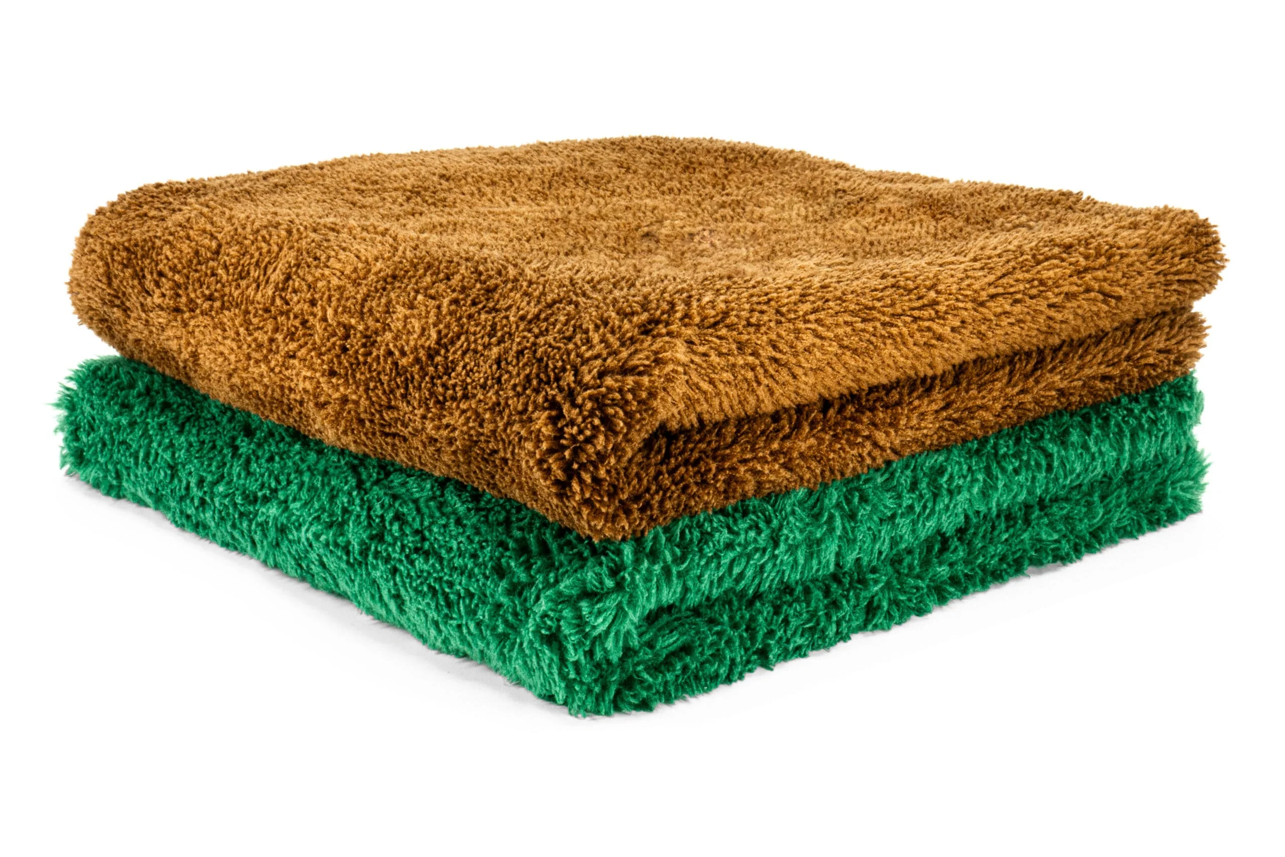 GL Intense 550GSM Buffingtowel Green & Bronze (2-pack) - Image 2