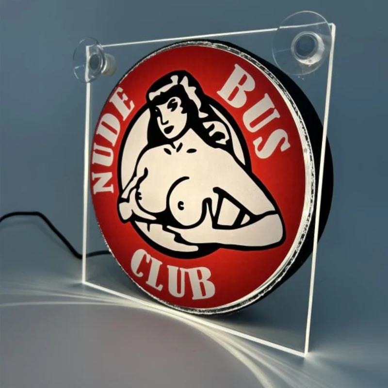 Lichtbakje de Luxe Nude Bus Club โ 5V USB Cabineverlichting 17x17 cm - Image 3