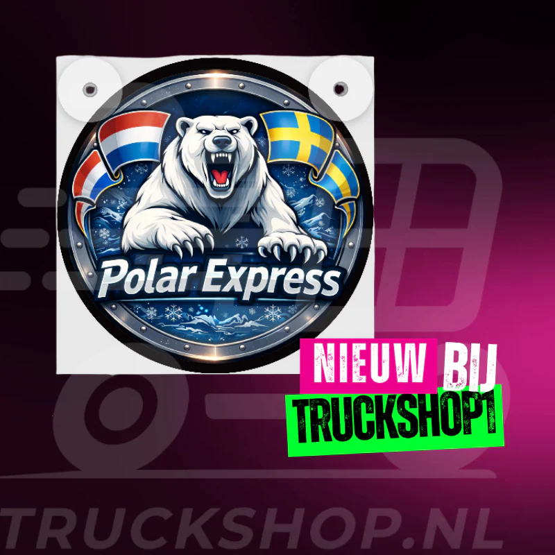 Lichtbakje de Luxe Polar Expresse Bear β 5V USB & USB-C Cabineverlichting 17x17 cm