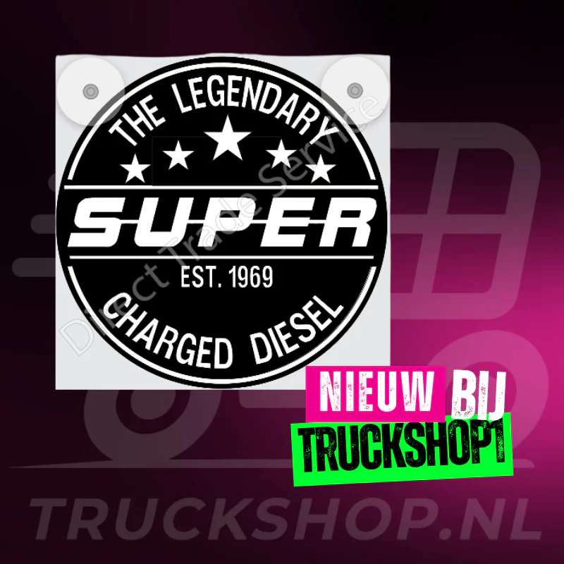 Lichtbakje de Luxe Super Charged Diesel – 5V USB Cabineverlichting 17x17 cm