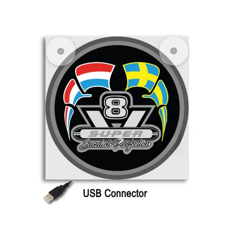 Lichtbakje de Luxe Swedish Perfection V8 β 5V USB & USB-C Cabineverlichting 17x17 cm - Image 3