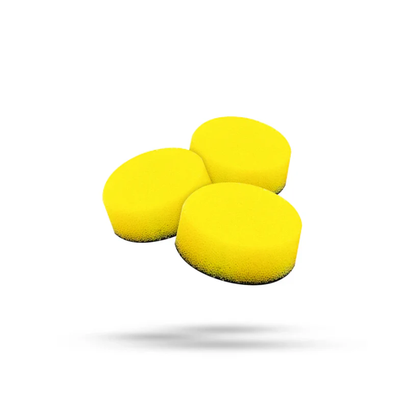 Liquid Elements Pad Boy V2 set van 3 – 40 mm polijstpads (geel, groen & paars) - Image 2