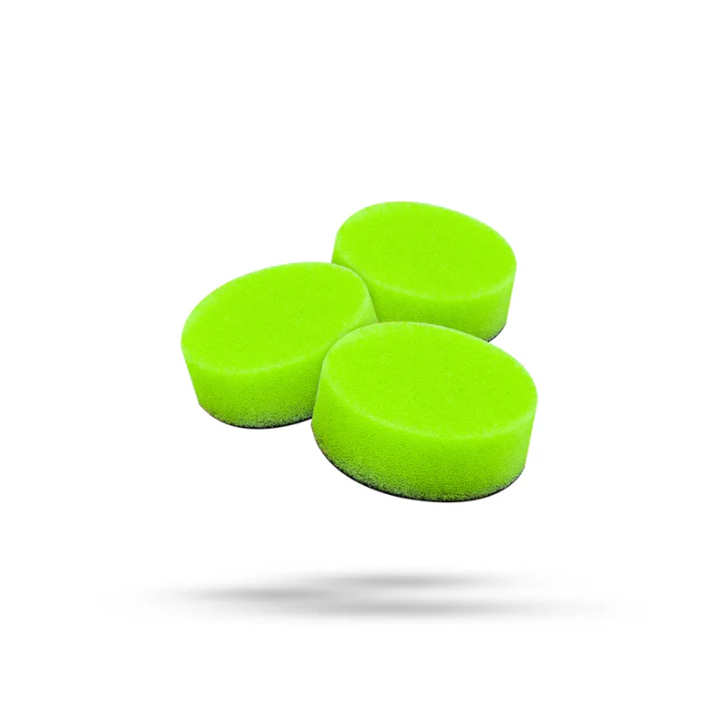 Liquid Elements Pad Boy V2 set van 3 – 40 mm polijstpads (geel, groen & paars) - Image 3