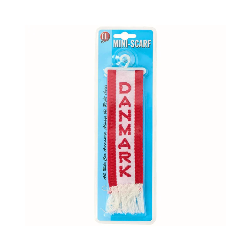 Mini-sjaal Denemarken met Hanger – Perfecte Auto- en Vrachtwagendecoratie!