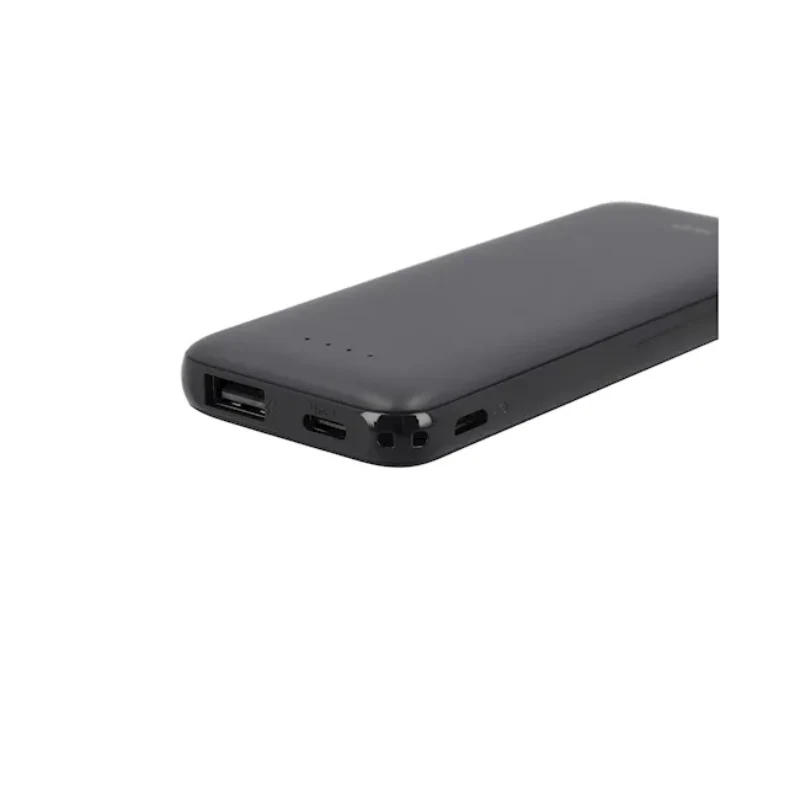 Musthavz Slim 5000 mAh Powerbank Zwart – Compacte Krachtbron voor Onderweg - Image 2