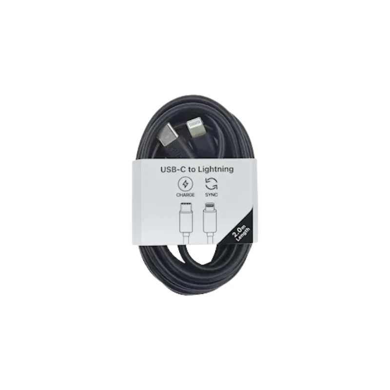To Go USB-C to Lightning Cable – 1 m & 2 m – Snel Opladen Onderweg - Image 4