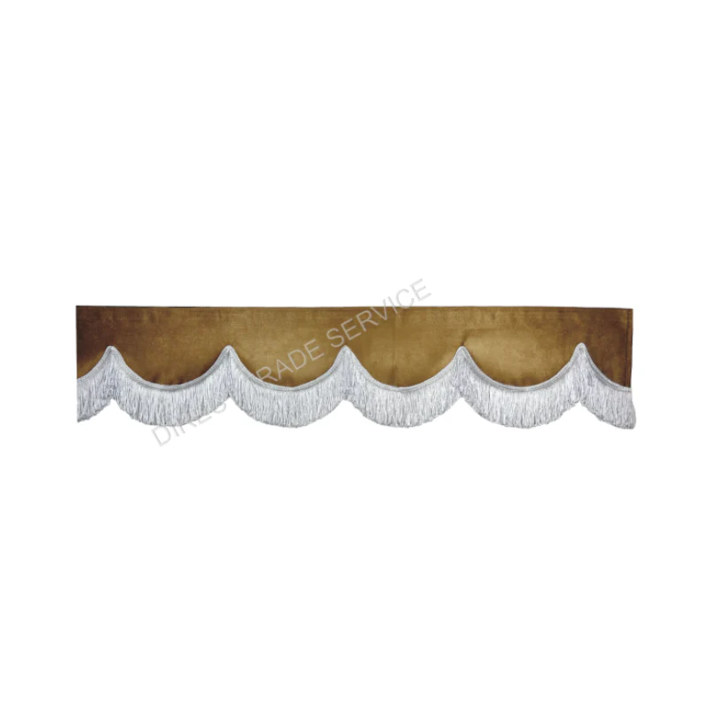 Luxe Raamband Vrachtwagen 230x18 cm – Met Franjes & Klittenband