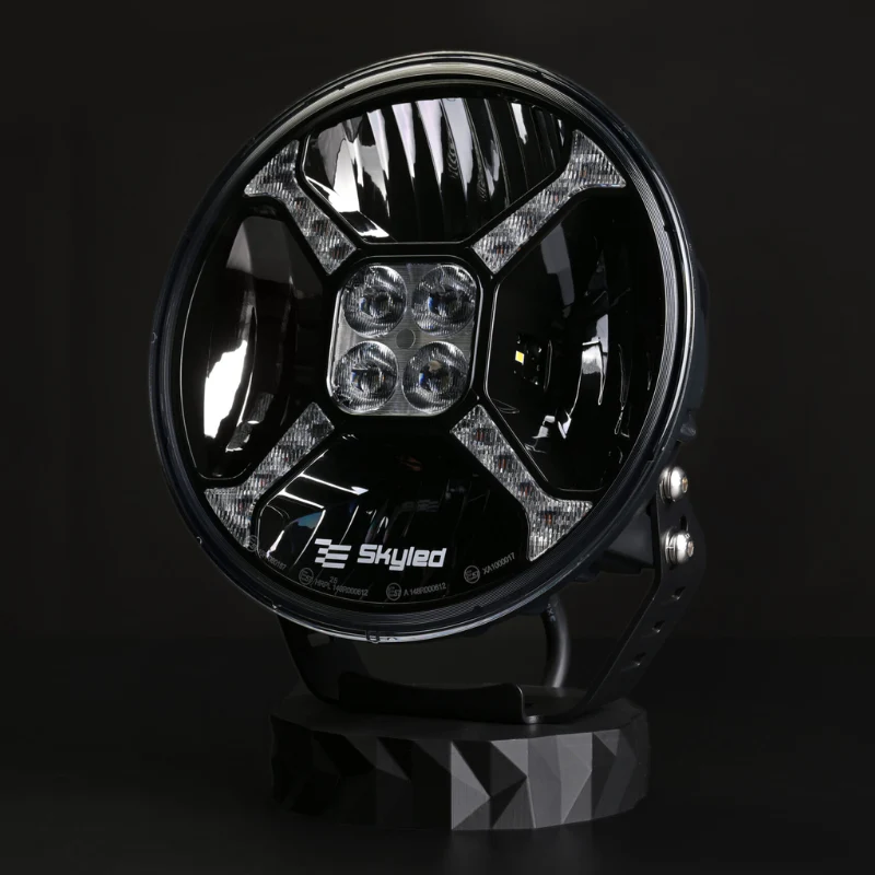 SKYLED Cosmo Flash 9X 9β LED Verstraler 120W β Wit/Oranje + R65 Flitser (12V/24V) - Image 3