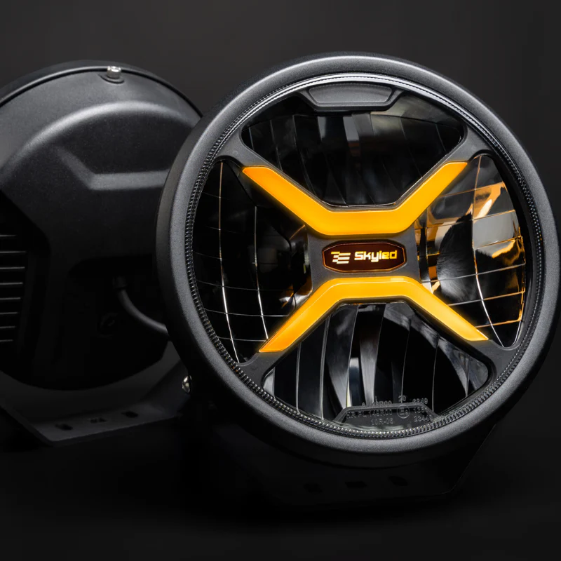 SKYLED Crux 9X Full LED Verstraler 9 Inch – Wit/Oranje Dynamic Position Light - Image 3