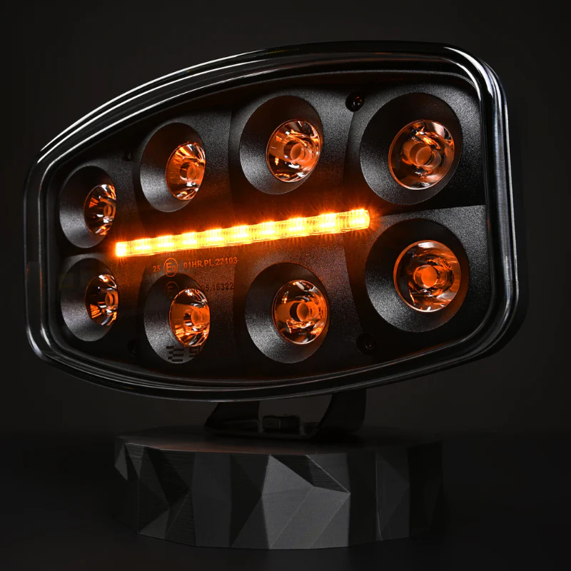 SKYLED Jumbo Octan Black LED Verstraler 80W – Wit/Oranje Positielicht - Image 5