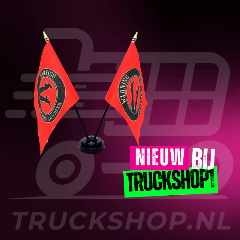 Tafelvlaggen Set Red Light District โ Cabine Decoratie