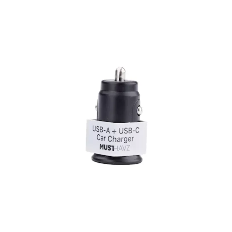 To Go 2 Port Car Charger USB-A + USB-C 30W – Compacte Autolader voor Chauffeurs - Image 3