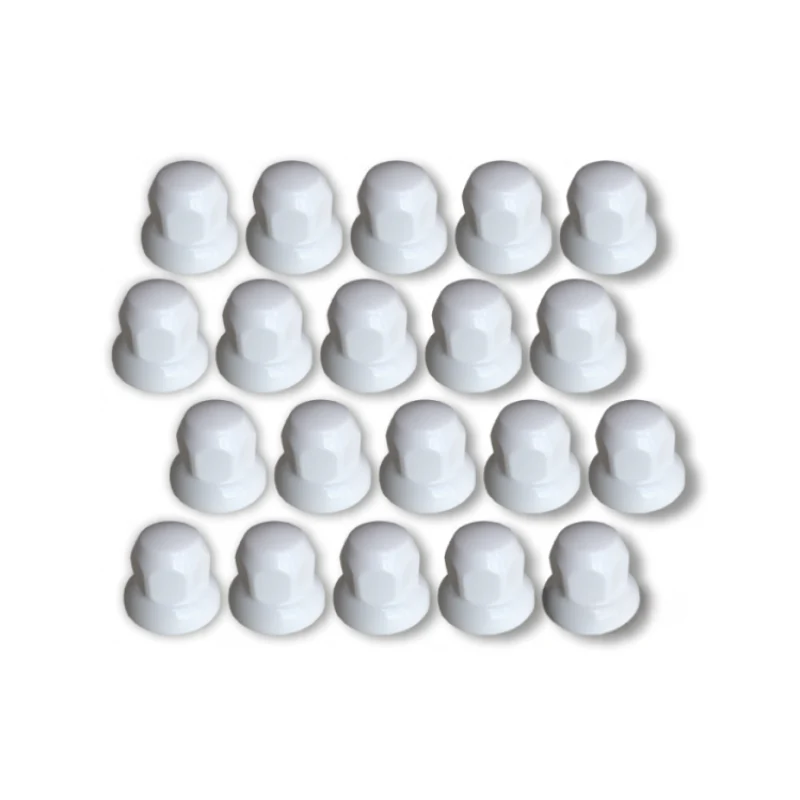 Wielmoerdoppen Vrachtwagen – 32 & 33 mm – Chrome, Zwart, Wit, Grijs & Staal - Image 5