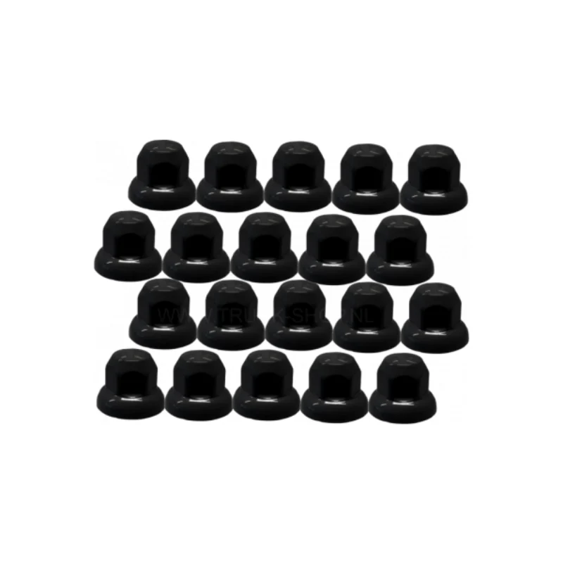 Wielmoerdoppen Vrachtwagen – 32 & 33 mm – Chrome, Zwart, Wit, Grijs & Staal - Image 8